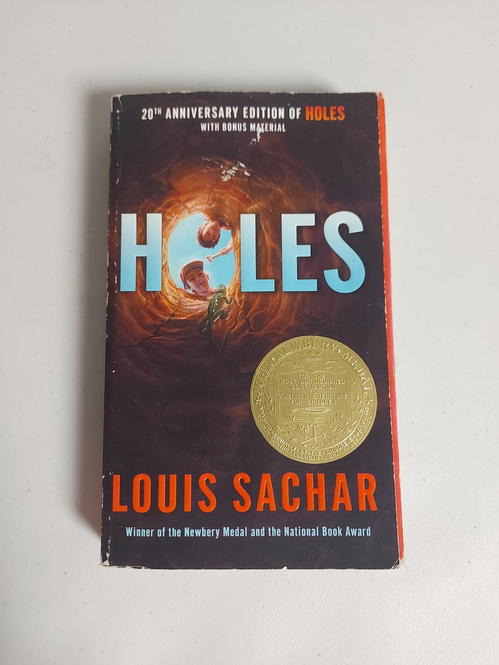 ​Holes by Louis Sachar - 20th Anniversary Edition (Paperback)